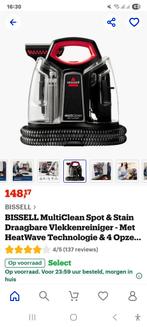 Bissel MultiClean Spot & Stain Vlekkenreiniger, Ophalen of Verzenden, Zo goed als nieuw, Reservoir, Waterstofzuiger