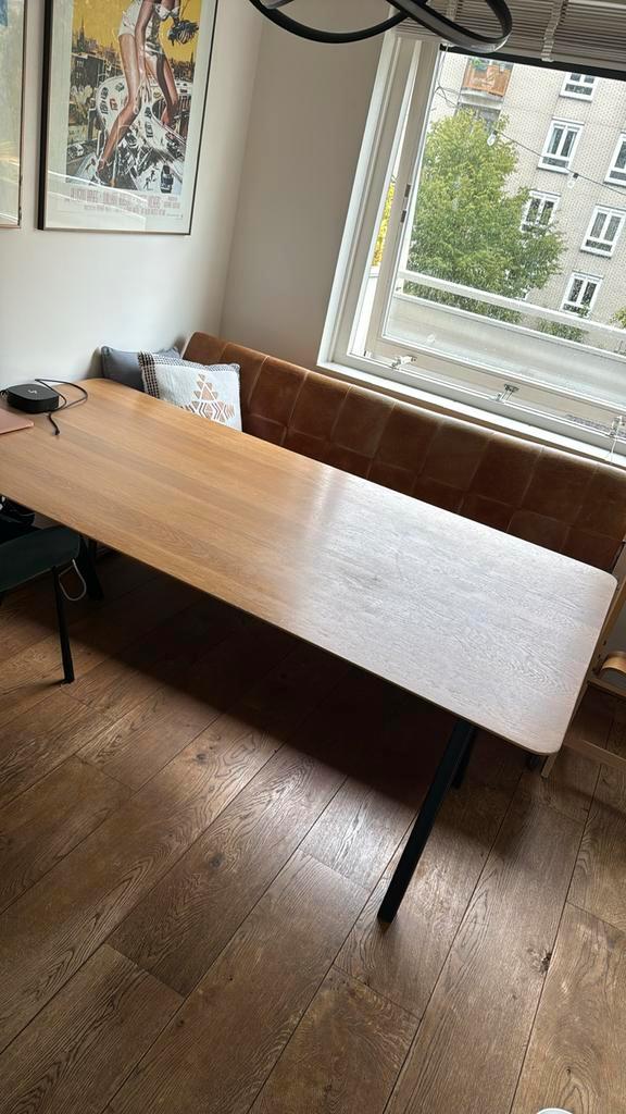 Studio Henk Eettafel 180x90, Huis en Inrichting, Tafels | Eettafels, Zo goed als nieuw, 50 tot 100 cm, 150 tot 200 cm, Rechthoekig