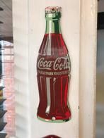 Coca Cola emaille reclamebord, Ophalen of Verzenden, Zo goed als nieuw, Reclamebord