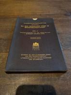 Oude Landkaart Binnenscheepvaart 1934, Gelezen, Ophalen of Verzenden, Landkaart, 1800 tot 2000