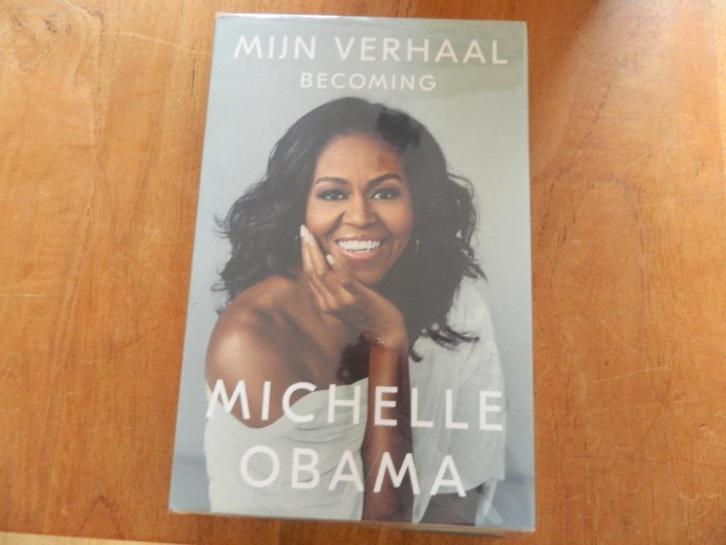 Michelle Obama // Mijn verhaal ( becoming )  zgan, Boeken, Biografieën, Zo goed als nieuw, Politiek, Ophalen of Verzenden