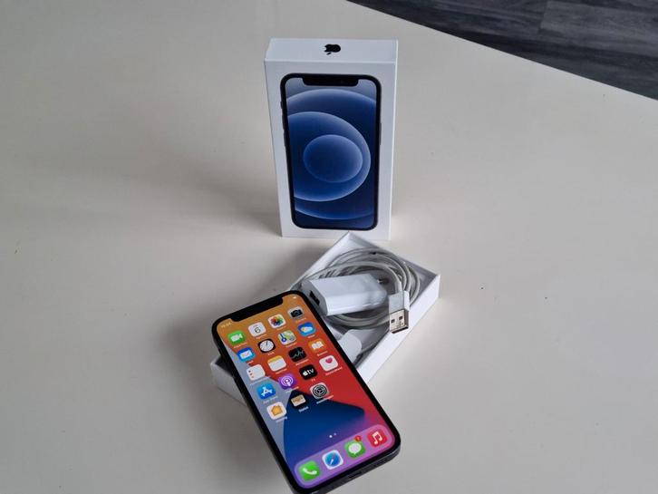 iPhone 12 64GB - 3 Maanden Garantie, Telecommunicatie, Mobiele telefoons | Apple iPhone, Zo goed als nieuw, 64 GB, Zonder abonnement