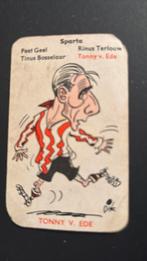 Tonny van Ede Sparta Rotterdam 1958 Dik Bruynesteyn, Verzenden, Gebruikt, Sparta, Poster, Plaatje of Sticker