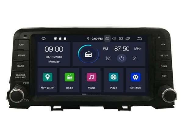 Radio Navigatie kia Picanto 2017 android 14 apple carplay, Auto diversen, Autoradio's, Nieuw, Ophalen of Verzenden