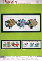 Cado permin borduurpakket, 3 eigenwijze schapen 3388, Hobby en Vrije tijd, Borduren en Borduurmachines, Ophalen of Verzenden, Nieuw