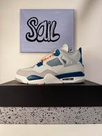 Jordan 4 Retro Military Blue 36 tm 45, Blauw, Nieuw, Ophalen of Verzenden, Sneakers of Gympen