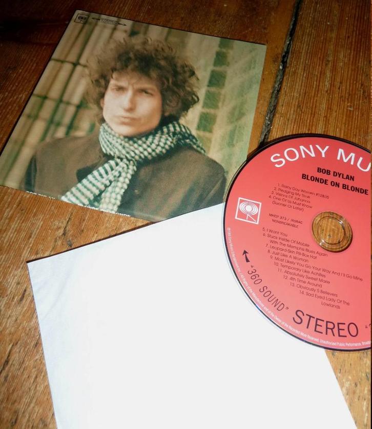 cd Bob Dylan Blonde On Blonde Japan - mini LP CD, Cd's en Dvd's, Cd's | Pop, Zo goed als nieuw, 1980 tot 2000, Ophalen of Verzenden