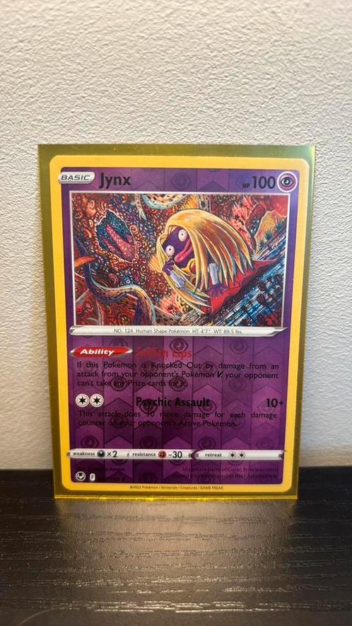 Jynx 062/195 Silver Tempest reverse holo pokemon kaart, Hobby en Vrije tijd, Verzamelkaartspellen | Pokémon, Nieuw, Boosterbox