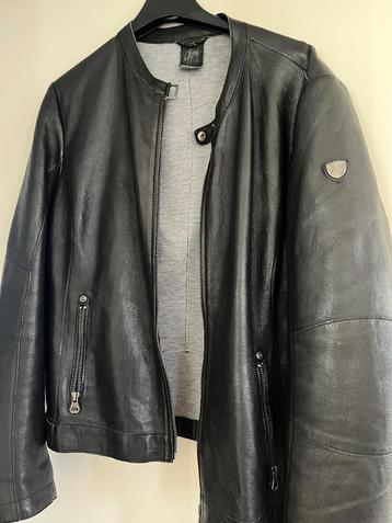 Gipsy leren biker jas / jack zwart maat xxl beschikbaar voor biedingen