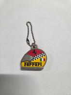 Ferrari helm sleutelhanger zilverkleurig metaal, Verzamelen, ., Ophalen of Verzenden, Zo goed als nieuw, .