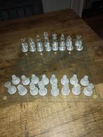 Glazen schaakspel, Hobby en Vrije tijd, Gezelschapsspellen | Bordspellen, Ophalen of Verzenden, Zo goed als nieuw
