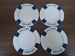4 onderzetters WELCOME A BOARD, Verzenden, Zo goed als nieuw, Kombuis en Sanitair