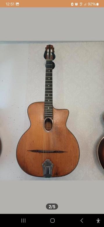 Django reinhardt gitaar les beschikbaar voor biedingen