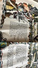 Poster 1948 50 jaar jubileum Wilhelma rijmprent, Ophalen of Verzenden, Zo goed als nieuw, Kaart, Foto of Prent