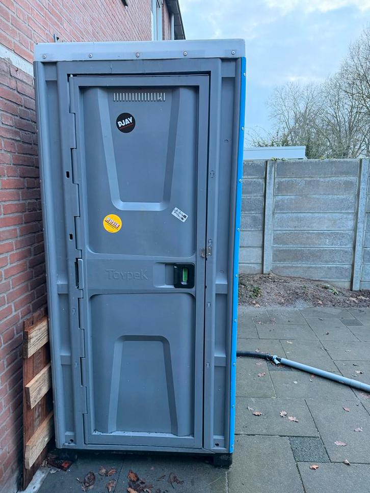 Dixie douchecabine - Tijdelijke bouwdouche- nooddouche, Doe-het-zelf en Verbouw, Sanitair, Gebruikt, Ophalen of Verzenden