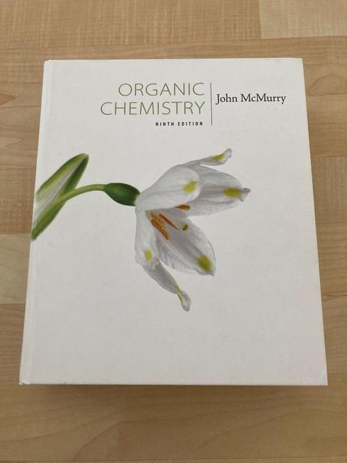 Organic Chemistry 9th edition als nieuw John McMurry, Boeken, Studieboeken en Cursussen, Zo goed als nieuw, WO, Beta, Ophalen of Verzenden