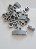 25 nieuwe lego plaatjes met boog 1X2X2/3 licht grijs 11477, Ophalen of Verzenden, Nieuw, Losse stenen, Lego