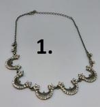 Te koop diverse vintage halskettingen + 1 armband. Bieden., Sieraden, Tassen en Uiterlijk, Kettingen, Ophalen of Verzenden, Zo goed als nieuw