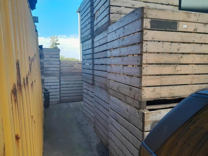 2m3 Kisten - 2 kuubskist Aardappelkisten Houten Pallet Krat, Doe-het-zelf en Verbouw, Kratten en Dozen, Gebruikt, Krat, 100 cm of meer