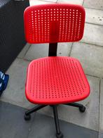 Rode bureaustoel - Gebruikt, Gebruikt, Ophalen of Verzenden, Bureaustoel, Rood