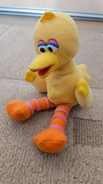 Big Bird vingerpop knuffeltje, Ophalen of Verzenden, Zo goed als nieuw, Overige typen