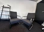 Fauteuils - Grijs- comfortabel en degelijke kwaliteit, Ophalen, Info@trend24.nl, 75 tot 100 cm, Zo goed als nieuw