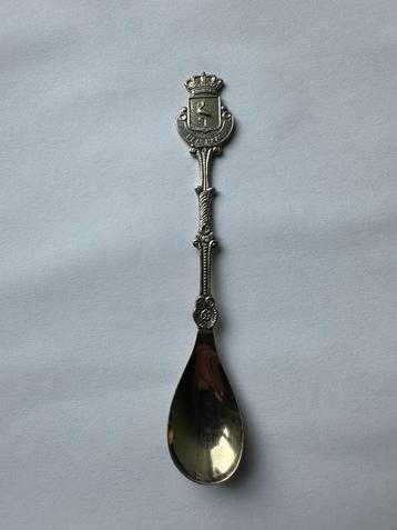 Mooi Den Haag lepeltje. Theelepeltje. Lepel. Ooievaar. beschikbaar voor biedingen