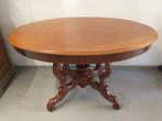 Antieken ovalen Biedermeier tafel, Ophalen