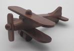 Houten handgemaakte model  vliegtuig dubbeldekker, Hobby en Vrije tijd, Modelbouw | Vliegtuigen en Helikopters, Ophalen of Verzenden