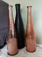 Set van 3 Decoratieve Vazen, Ophalen, Zo goed als nieuw, Overige kleuren, Glas