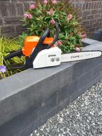 Te koop motorzaag, Tuin en Terras, Heggenscharen, Ophalen, Zo goed als nieuw, Benzine, Stihl