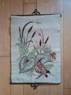 Vintage wandkleed botanische afbeelding, 70 =er jaren, Ophalen of Verzenden, Zo goed als nieuw