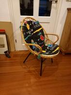 Retro rotan rohe stoel, Verzamelen, Retro, Ophalen, Huis en Inrichting