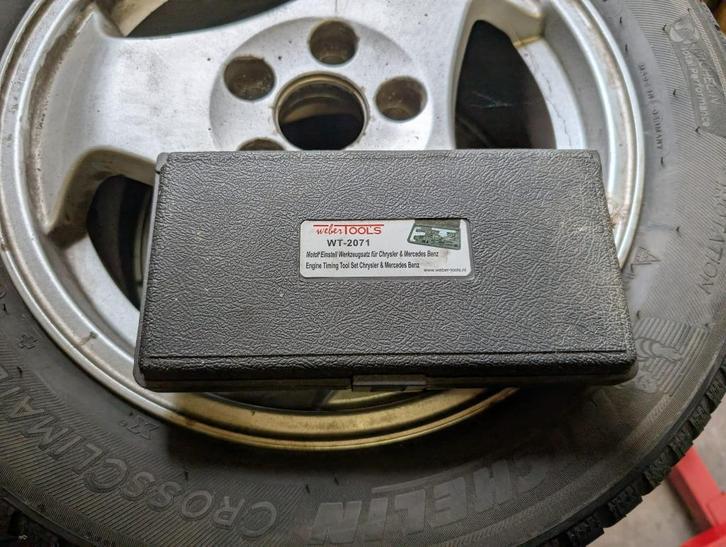 Timing afstelset Mercedes Chrysler gereedschap, Auto diversen, Autogereedschap, Zo goed als nieuw, Ophalen of Verzenden