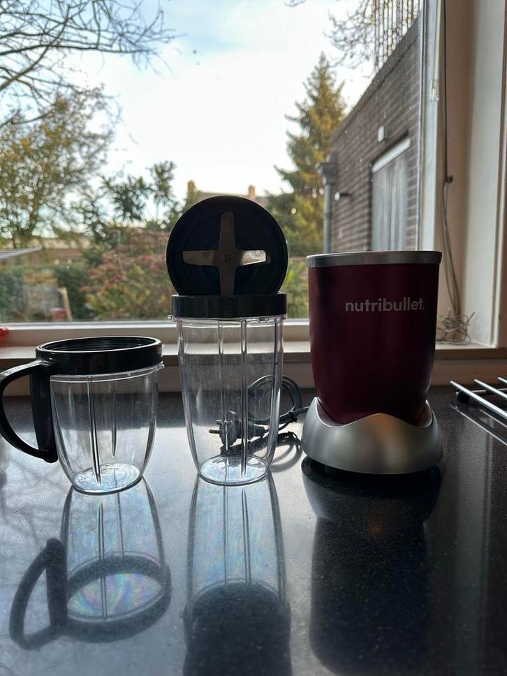Nutribullet 600 Series - Zo Goed Als Nieuw!, Witgoed en Apparatuur, Blenders, Zo goed als nieuw, Blender to go, Ophalen of Verzenden