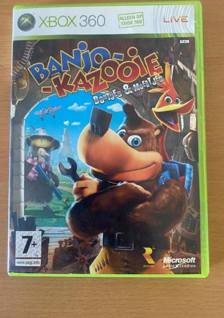Banjo kazooie boutjes en moertjes, Spelcomputers en Games, Games | Xbox 360, Zo goed als nieuw, 1 speler, Vanaf 3 jaar, Ophalen of Verzenden