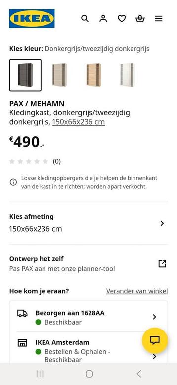 Ikea Pax/MEHAMEN!Kledingkast - afbeelding 10