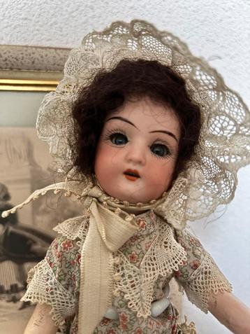 Antiek popje Heubach Köppelsdorf, ca. 1895, 24cm, origineel beschikbaar voor biedingen