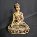 Medicijn boeddha beeld – brons – 25cm hoog – india, Ophalen of Verzenden, Nieuw