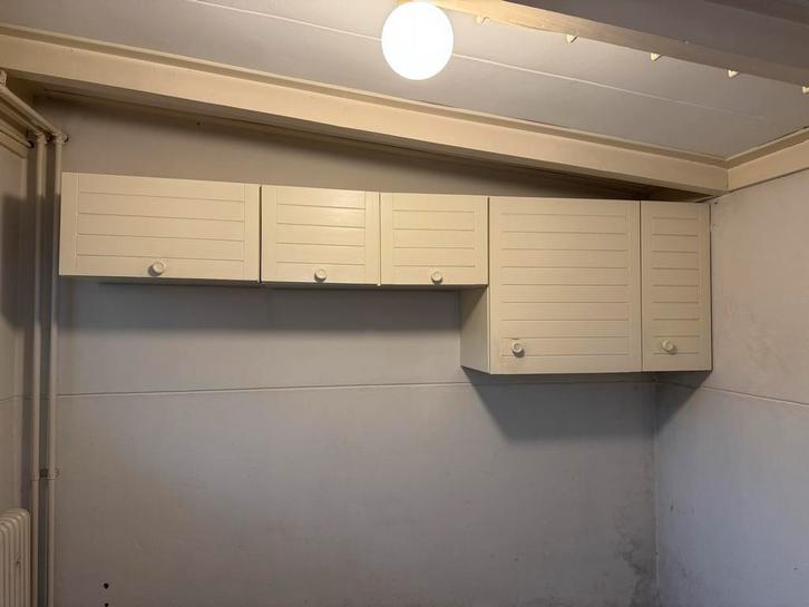 GRATIS! Handige kasten voor garage of schuur, Huis en Inrichting, Kasten | Wandmeubels, Gebruikt, Minder dan 100 cm, 200 tot 250 cm