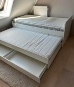 SLÄKT ikea bed wit inclusief 2 frisse matrassen en topper, Huis en Inrichting, Slaapkamer | Bedden, Ophalen, Wit, Tweepersoons