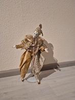 Vintage Porseleinen Pierrot Pop, Verzamelen, Swarovski, Ophalen, Zo goed als nieuw, Figuurtje