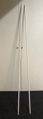 Gordijnroedes Ikea, 2 stuks, wit, Ophalen, Minder dan 50 cm, 200 cm of meer, Wit