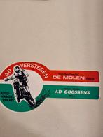 626 Vintage AD Verstegen Motorcross Sticker, Verzamelen, Ophalen of Verzenden, Gebruikt, Sport, Speldje of Pin