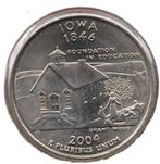 USA quarter 2004-D Iowa, Ophalen of Verzenden, Losse munt, Noord-Amerika