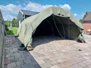 Boogtent legertent army tent te huur 5x5.5mtr militaire tent beschikbaar voor biedingen