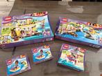 Lego friends strand set strandhuis watervliegtuig lifeguard, Ophalen, Meer dan 50 stukjes, Zo goed als nieuw, 6 jaar of ouder