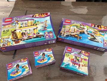 Lego friends strand set strandhuis watervliegtuig lifeguard beschikbaar voor biedingen