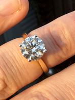 Nieuwe gouden ring met VS1-F diamant van 3.00 caraat!!, Sieraden, Tassen en Uiterlijk, Ringen, Nieuw, Ophalen of Verzenden, 17 tot 18