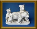 🔷Art deco keramiek beeld : ijsberen, beren, Antiek en Kunst, Antiek | Keramiek en Aardewerk, Ophalen of Verzenden